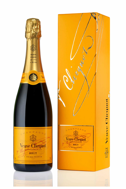 VEUVE CLICQUOT Brut Yellow Label karbiga 75cl